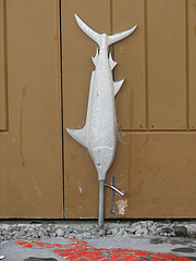 Sword fish door bolt from www.ironmongeryshoponline.co.uk